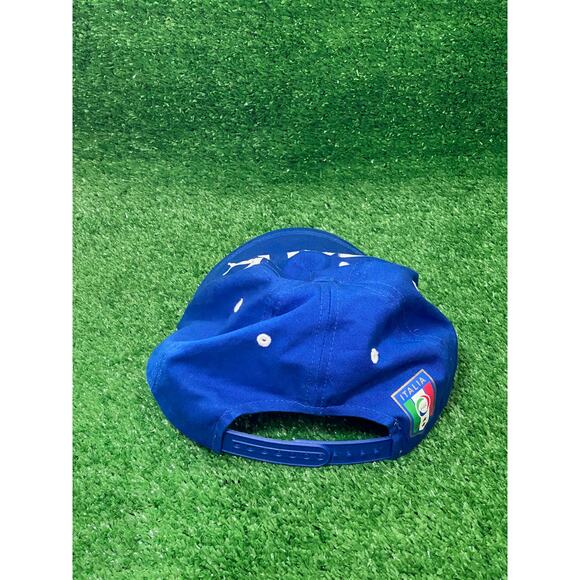 Mens Puma Italy Italia Hat Blue - Picture 3 of 4